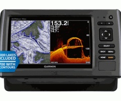 GARMIN 010-01421-00 ECHOMAP 73DV WITH LAKEVÜ HD & 77200 HD-IDDOWNVÜ TRANSDUCER