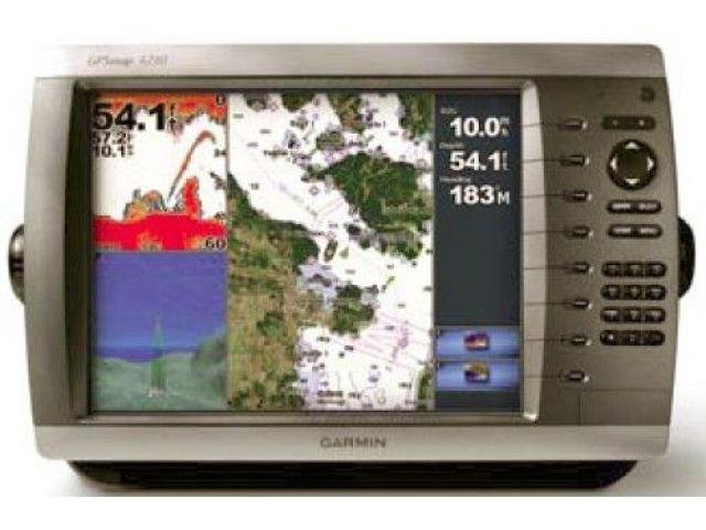 GARMIN GPSMAP 4210 BIG-SCREEN NETWORK CHARTPLOTTER W/ COASTAL MAPS - 1