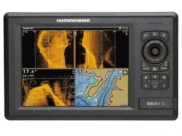 HUMMINBIRD ONIX8CI SI CHARTPLOTTER/FISHFINDER COMBO WITH SIDE IMAGING - 1