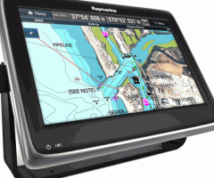 RAYMARINE A125 12.1IN MFD W/WI-FI BLUETOOTH US LNC VECTOR CHARTS