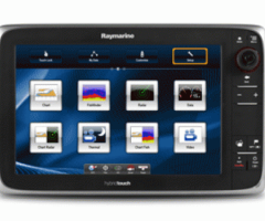 RAYMARINE E125 MULTIFUNCTION DISPLAY W/ ROW CHARTS