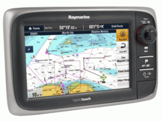 RAYMARINE E7 7″ MULTIFUNCTION DISPLAY – INTERNAL GPS, ROW CHART - 1