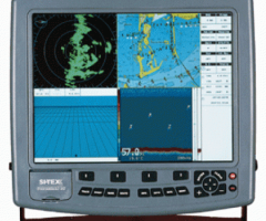 SI-TEX COLORMAX 15 CHARTPLOTTER WITH GPS ANTENNA