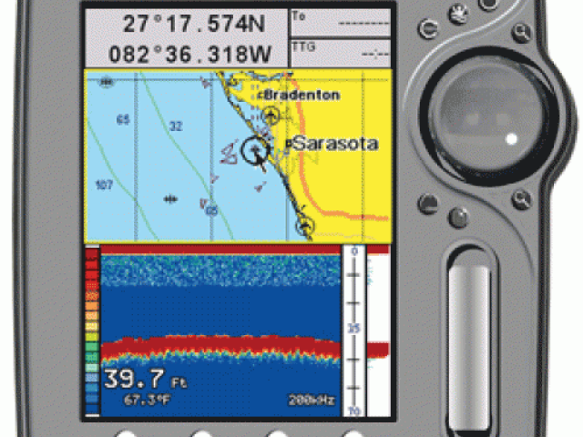 SI-TEX EC5E CHARTPLOTTER W/ EXTERNAL ANTENNA - 1