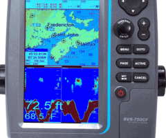 SI-TEX SVS-750CF GPS CHARTPLOTTER/COLOR ECHO SOUNDER – 600W