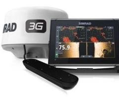 Simrad GO12 XSE with Active Imaging Transducer and 3G Radar