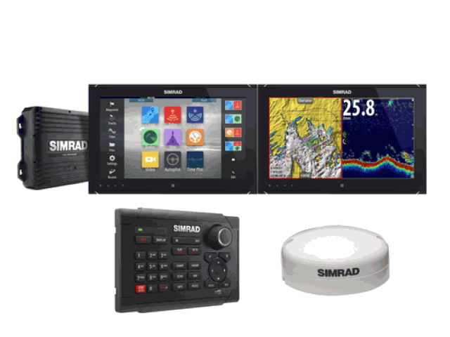 SIMRAD NSO EVO2 DUAL 16 MULTI-TOUCH MONITOR BUNDLE - 1